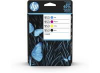 HP KOMPLET ČRNIL 953 ČRNA, CYAN, MAGENTA, RUMENA ZA OJ PRO 7720/7730/7740/8710/8720/8730/8740