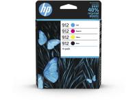 HP KOMPLET ČRNIL 912 ČRNA, CYAN, MAGENTA, RUMENA ZA OJ 801x/802x
