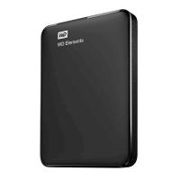 WD Prenosni trdi disk Elements 1,5 TB črne barve