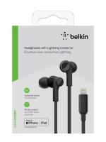 Belkin SOUNDFORM Lightning slušalke Črne