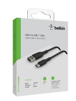 Belkin BOOST CHARGE™ USB-A to USB-C kabel črn