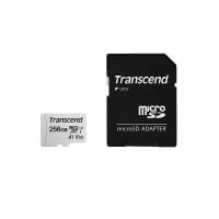 Transcend SDXC MICRO 256GB 300S, 100/40MB/s, C10, U3, V30, adapter