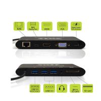 PORT Designs PORT Docking Station Type C, potovalni 1 x 4K