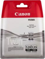 Canon ČRNILO PGI-520 Bk TWIN (2X ČRNA) ZA 2X 350 STRANI