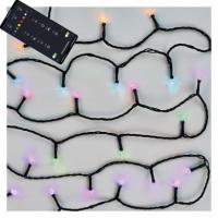 GoSmart LED božična veriga, 8 m, zunanja in notranja, RGB, programi, časovnik, WiFi