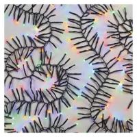 LED božična veriga – jež, 7,2 m, zunanja in notranja, večbarvna, programi