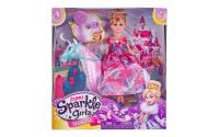 Punčka Sparkle Girlz s konjem, set, 27 cm, Zuru