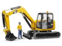 BRUDER CAT MINI BAGER+DELAVEC