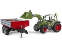 BRUDER 02182 TRAKTOR FENDT VARIO S ČELNIM NAKLAD.