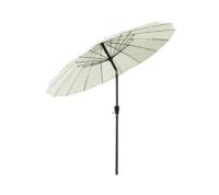 SENČNIK Z NAKLONOM BEŽ FI 270 CM