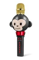 MIKROFON MAXLIFE-100 Z ZVOČNIKOM ČRN