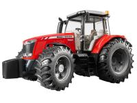 BRUDER 3046 TRAKTOR MASSEY FERGUSON 7600