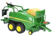 BRUDER 02032 JOHN DEERE BALIRNI STROJ IN OVIJALNIK BAL